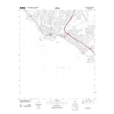 2012 Map of Dana Point, 2012 Print