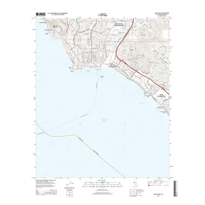 2015 Map of Dana Point, 2015 Print