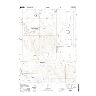 2015 Map of Dana, 2015 Print