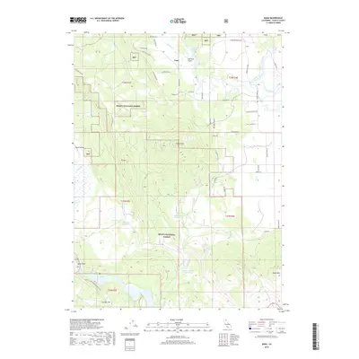 2018 Map of Dana, 2018 Print