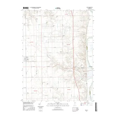 2016 Map of Dana, 2016 Print