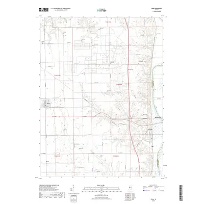 2019 Map of Dana, 2019 Print