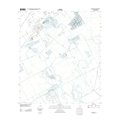 2013 Map of Danbury, 2013 Print