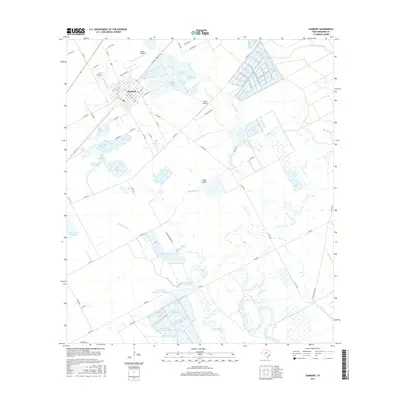 2016 Map of Danbury, 2016 Print