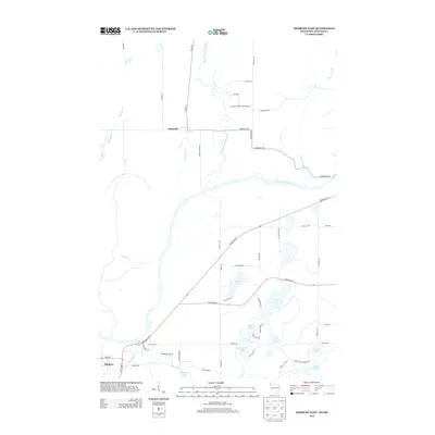 2013 Map of Danbury East, 2013 Print