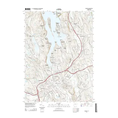 2015 Map of Danbury, 2015 Print
