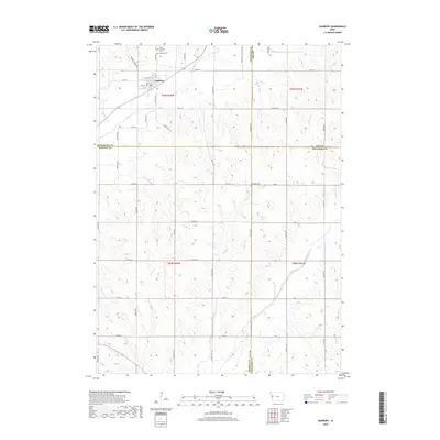 2018 Map of Danbury, 2018 Print