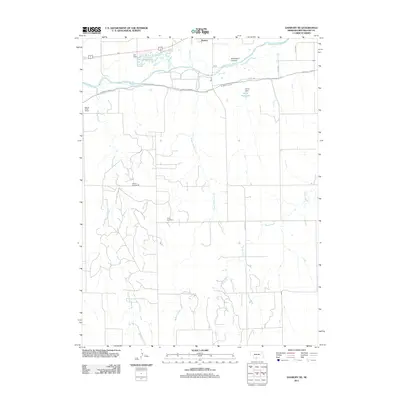 2011 Map of Danbury NE, 2011 Print