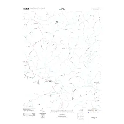 2013 Map of Danbury, 2013 Print