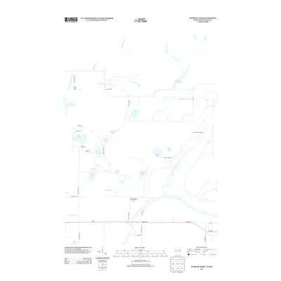 2013 Map of Danbury West, 2013 Print