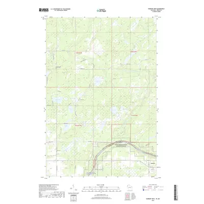 2019 Map of Danbury West, 2019 Print