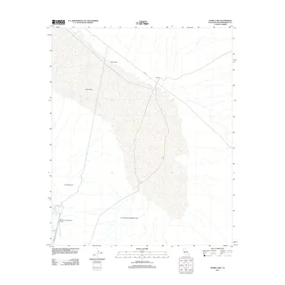 2012 Map of Danby Lake, 2012 Print