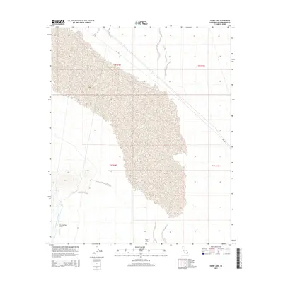 2015 Map of Danby Lake, 2015 Print