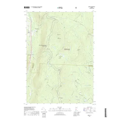 2018 Map of Danby, 2018 Print