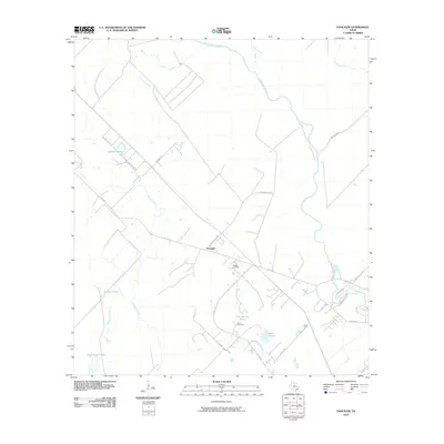 2010 Map of Danciger, 2010 Print