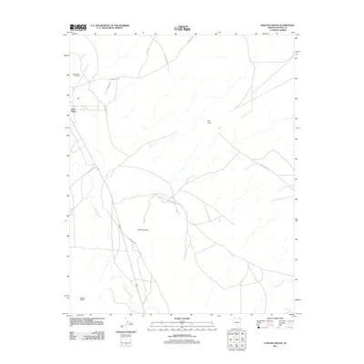 2011 Map of Dancing Rocks, 2011 Print