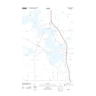 2013 Map of Dancy, 2013 Print