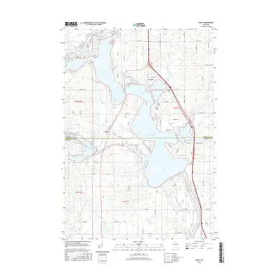 2015 Map of Dancy, 2015 Print