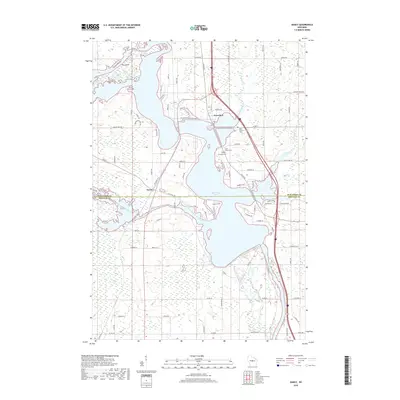 2018 Map of Dancy, 2018 Print