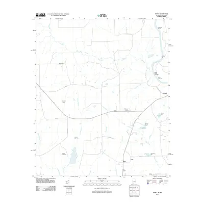 2011 Map of Dancy, 2011 Print