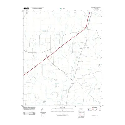 2010 Map of Dancyville, 2010 Print