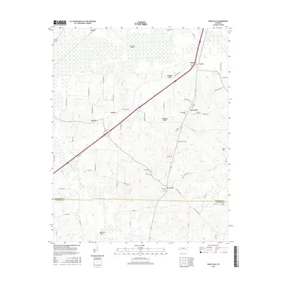 2016 Map of Dancyville, 2016 Print