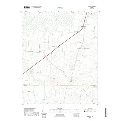 2019 Map of Dancyville, 2019 Print