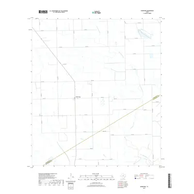 2019 Map of Danevang, 2019 Print
