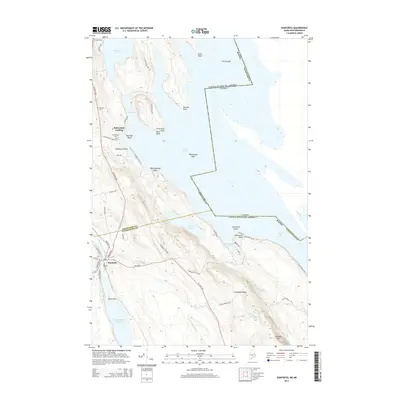 2014 Map of Danforth, 2014 Print