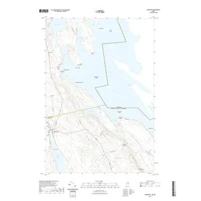 2021 Map of Danforth, 2021 Print