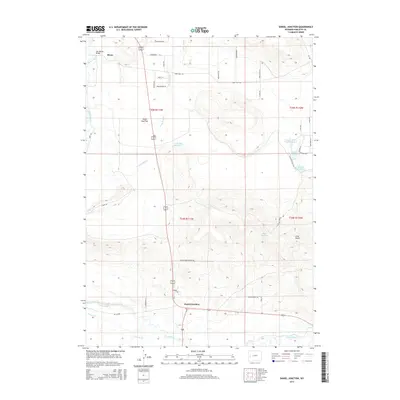2015 Map of Daniel Junction, 2015 Print
