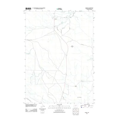 2012 Map of Daniel, 2012 Print