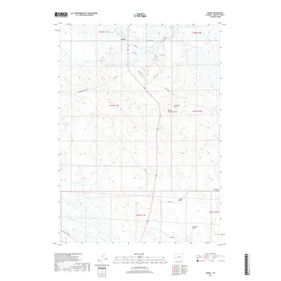 2017 Map of Daniel, 2017 Print