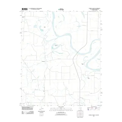 2011 Map of Daniels Chapel, 2011 Print