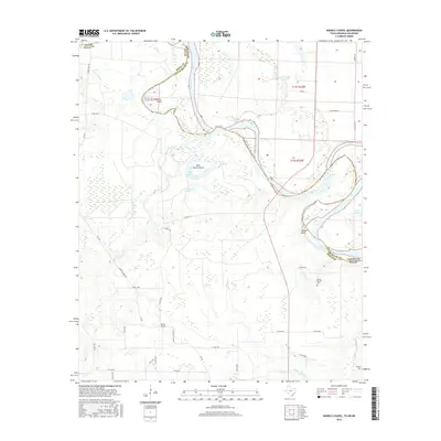 2016 Map of Daniels Chapel, 2016 Print