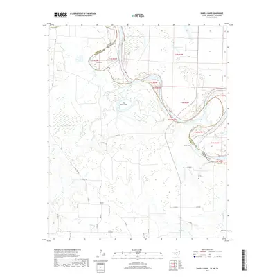 2019 Map of Daniels Chapel, 2019 Print