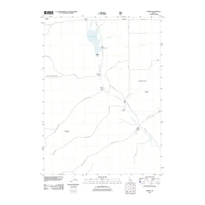 2011 Map of Daniels, 2011 Print