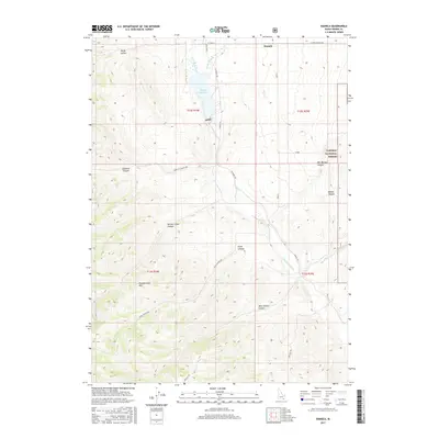 2017 Map of Daniels, 2017 Print