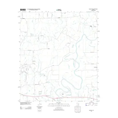 2013 Map of Daniels, 2013 Print