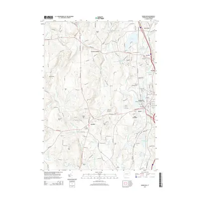 2015 Map of Danielson, 2015 Print
