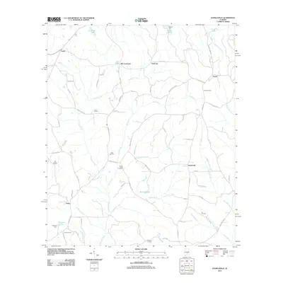 2011 Map of Danielsville, 2011 Print