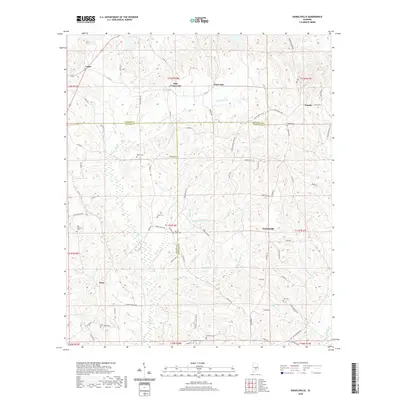 2020 Map of Danielsville, 2020 Print
