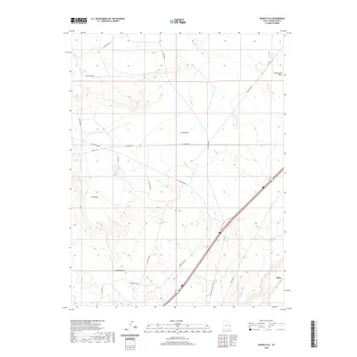2020 Map of Danish Flat, 2020 Print