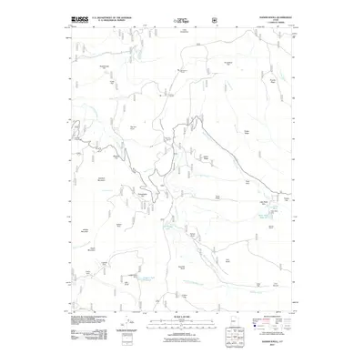 2011 Map of Danish Knoll, 2011 Print