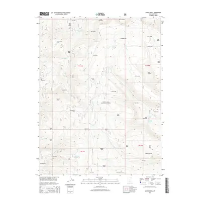 2014 Map of Danish Knoll, 2014 Print