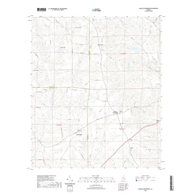 2020 Map of Danleys Crossroads, 2020 Print
