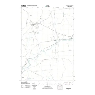 2010 Map of Dannemora, 2010 Print