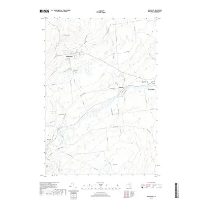 2019 Map of Dannemora, 2019 Print