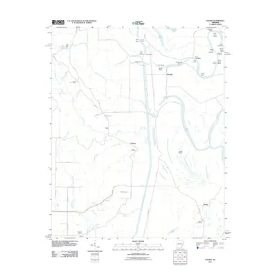 2011 Map of Dansby, 2011 Print