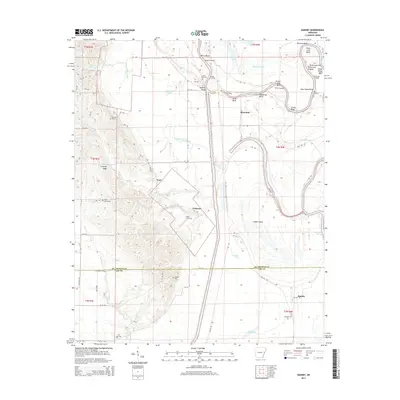 2014 Map of Dansby, 2014 Print